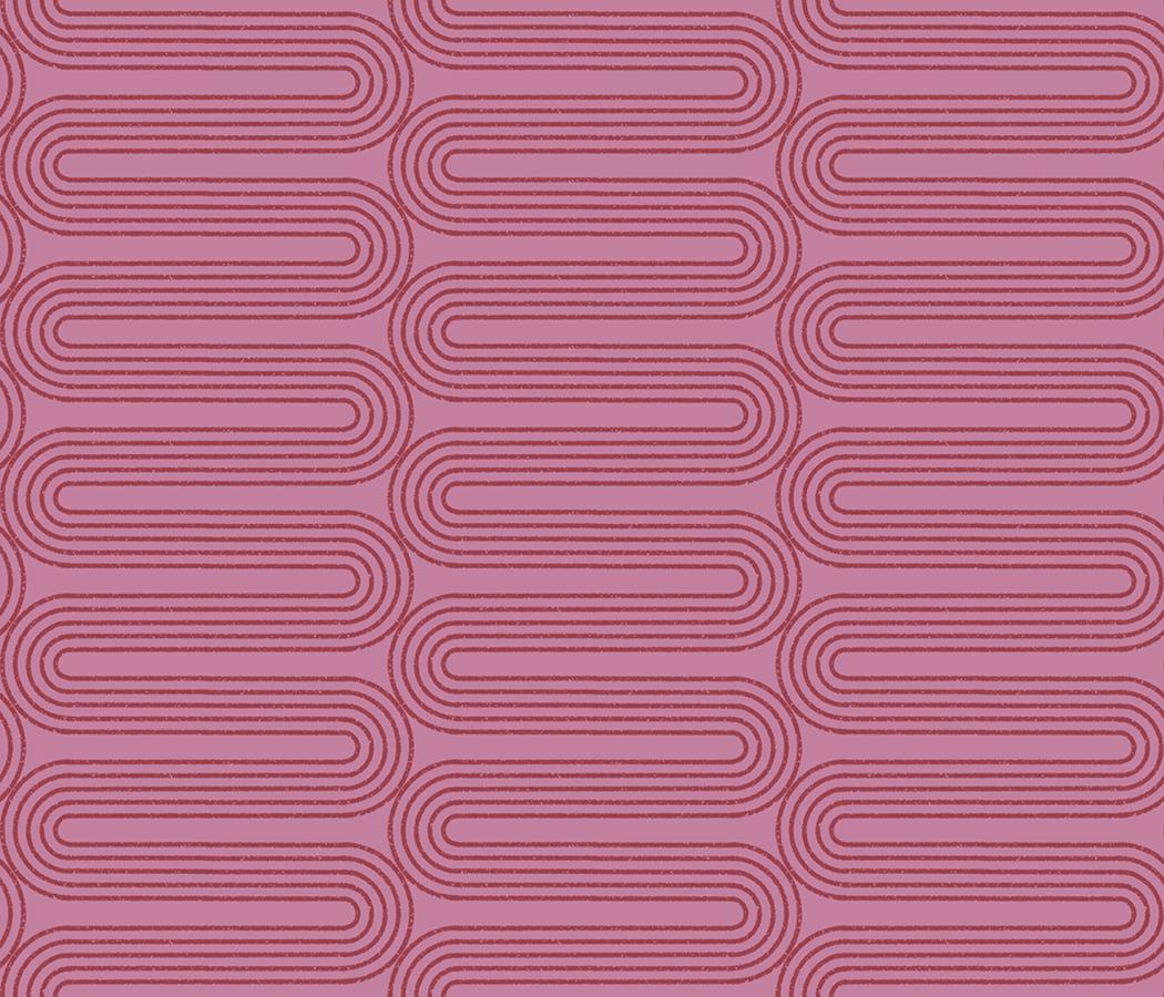 To And Fro 1070 14 Meandering Lupine - Quilted Strait