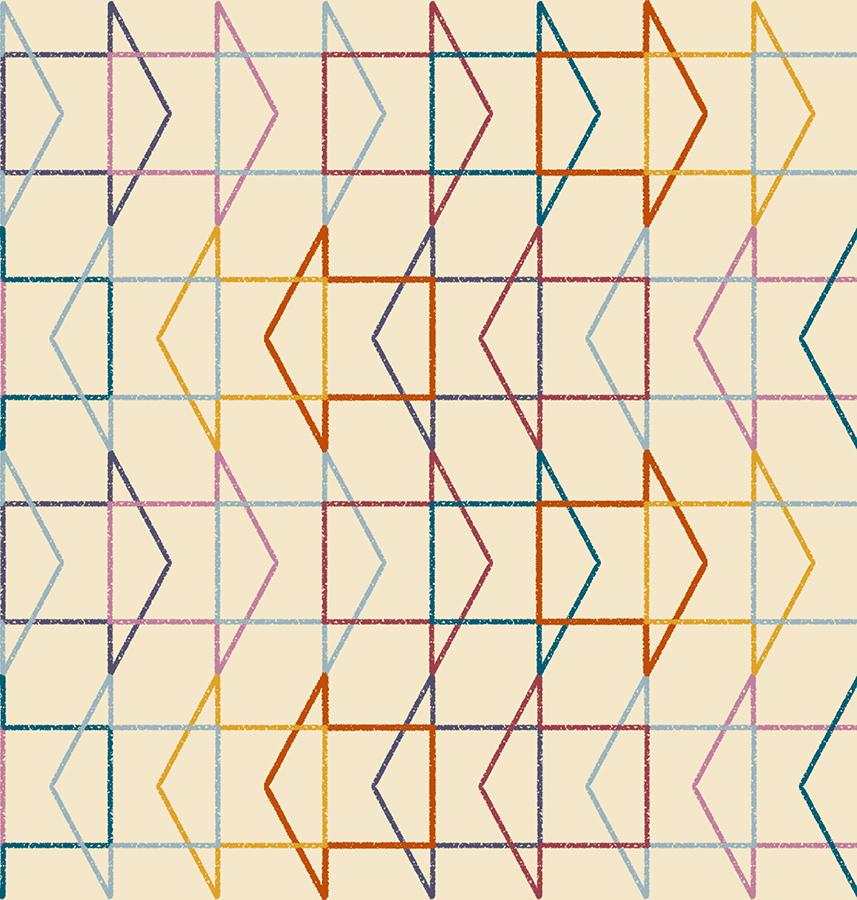 To And Fro 1066 11 Which Way Shell - Quilted Strait