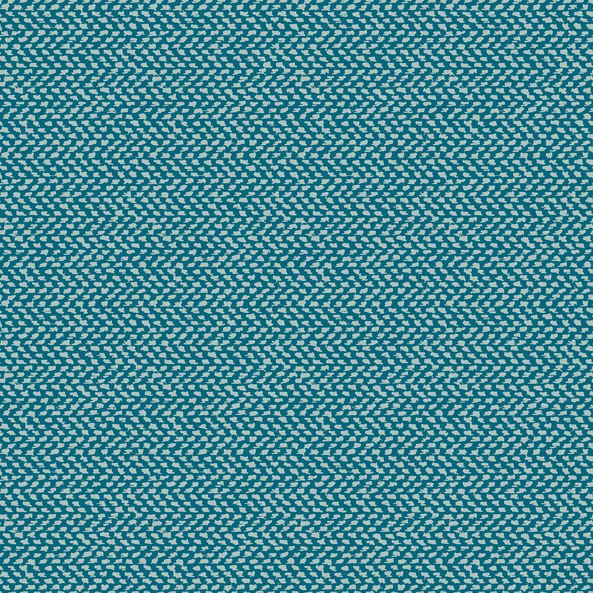 To And Fro 1071 13 Tweedish Teal - Quilted Strait