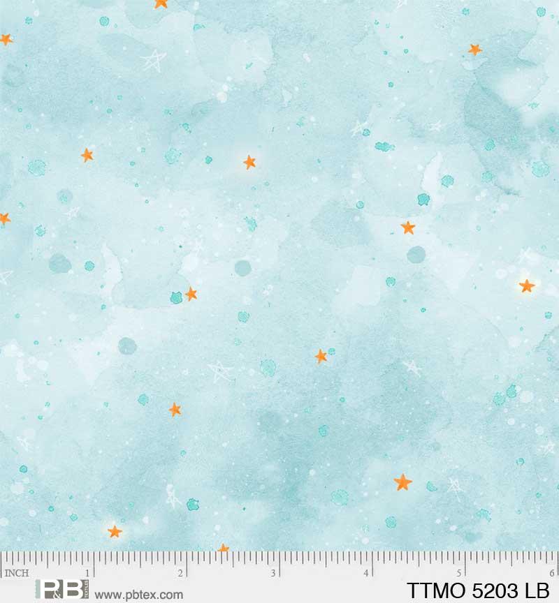 To The Moon 5203 LB Night Sky - Quilted Strait