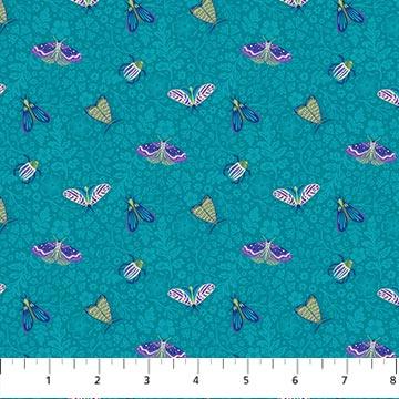 Waters Edge 26715-66 Teal - Quilted Strait