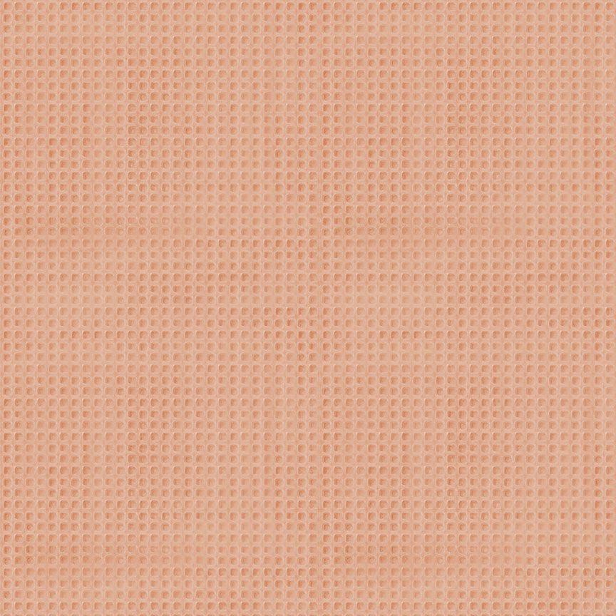 Wish and Wonder CF2503 Apricot Woven Texture  Flannel - Quilted Strait