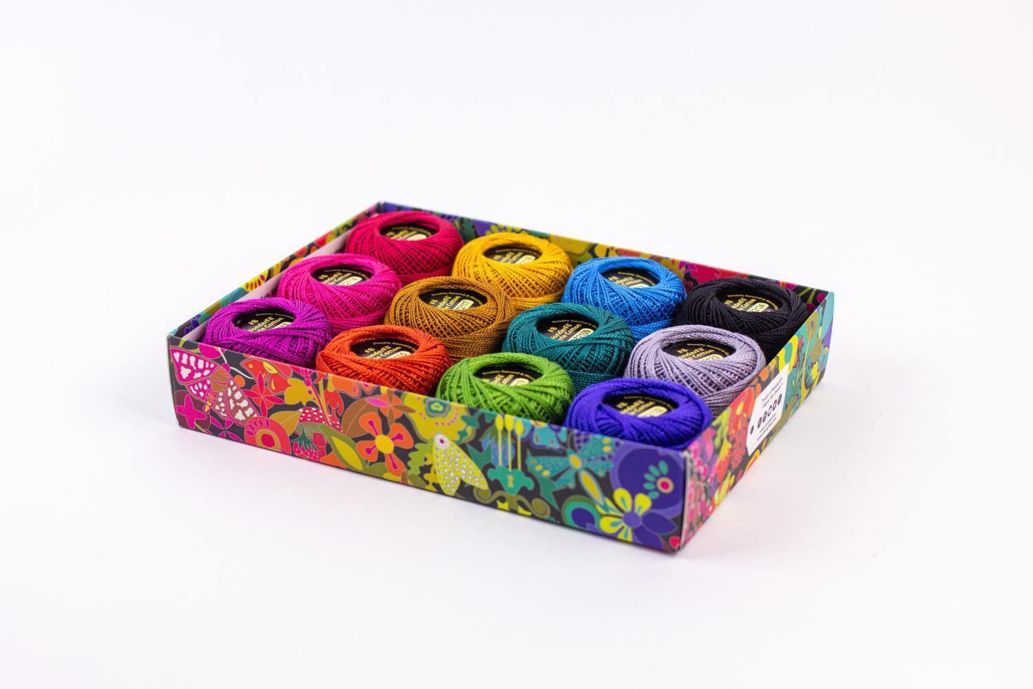 Wonderfil Eleganza Pearl Cotton #8 Alison Glass Fauna Boxed Set - Quilted Strait