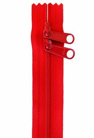 30" byAnnie Handbag Zipper 260 Atom Red - Quilted Strait