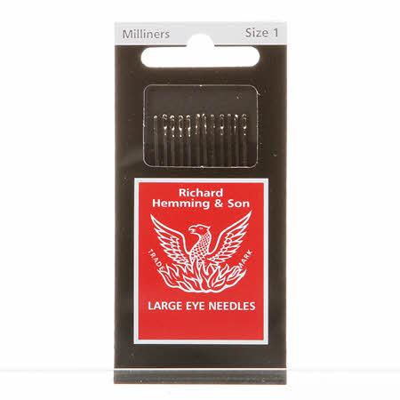 Richard Hemming Milliners #1 Needle - Quilted Strait