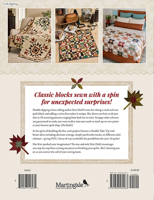 Simple Double Dipped Quilts by Kim Diehl
